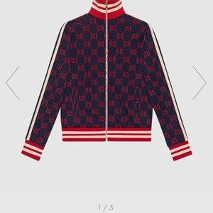 Gucci GG jacquard cotton jacket & joggers